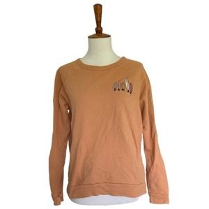 All Pima Apparel Her Waves Surfboard Crewneck Pullover Sweater Organic Cotton